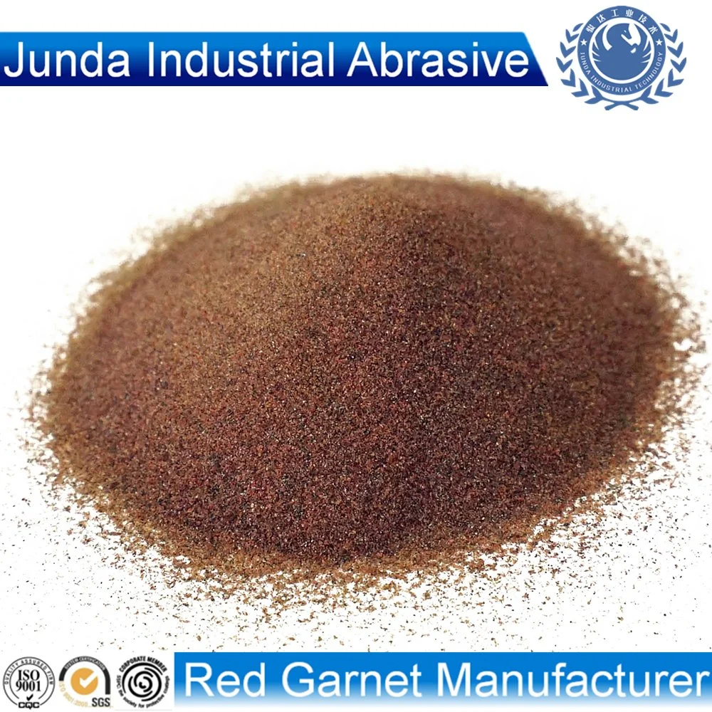 Red Abrasive Garnet 20/40 Mesh for Sandblasting Water Filtration