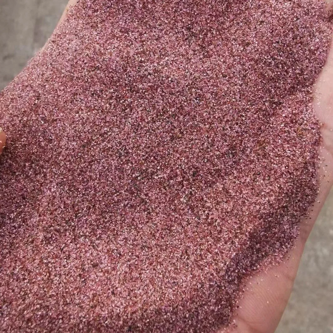 20/40 30/60 Mesh Pink Garnet Sand Blasting Grit